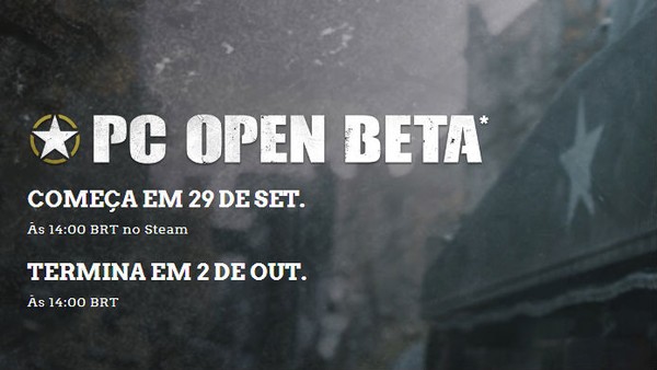 Call of Duty: WWII terá fase beta aberta para PCs, veja como participar