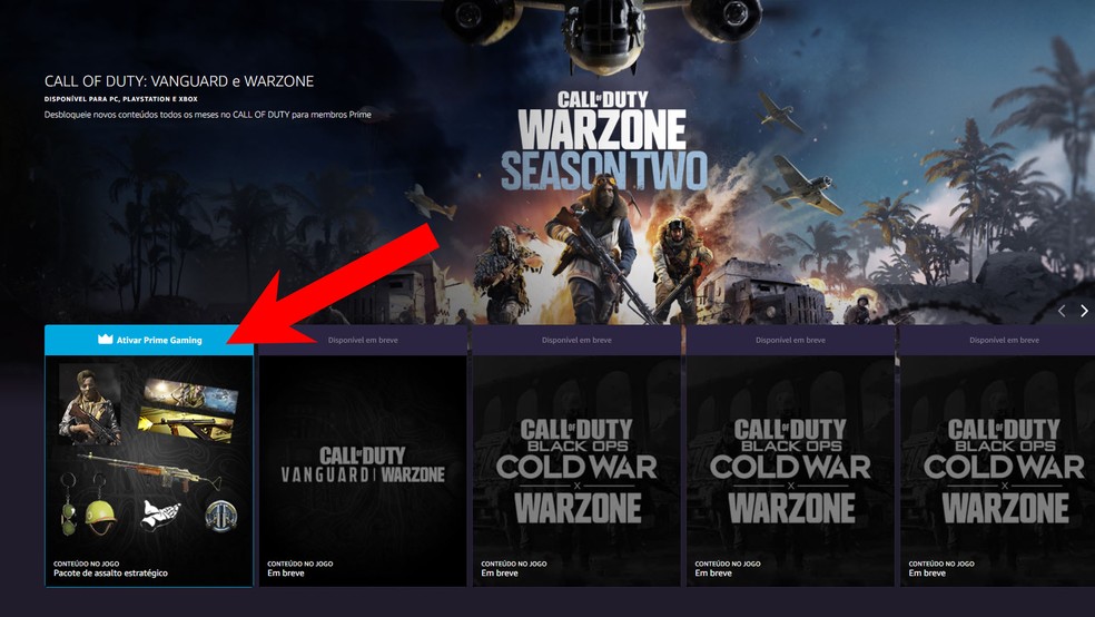 Free Prime Gaming loot now available for Call of Duty: Warzone and Black  Ops Cold War - Dot Esports