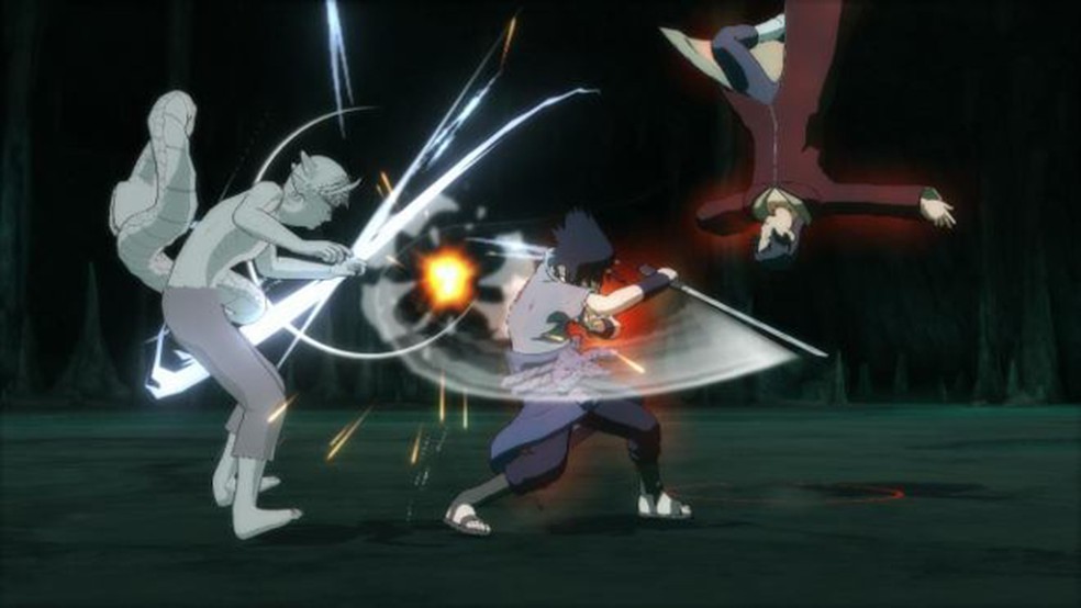 Naruto Online - Os 3 ninjas do som são seguidores de