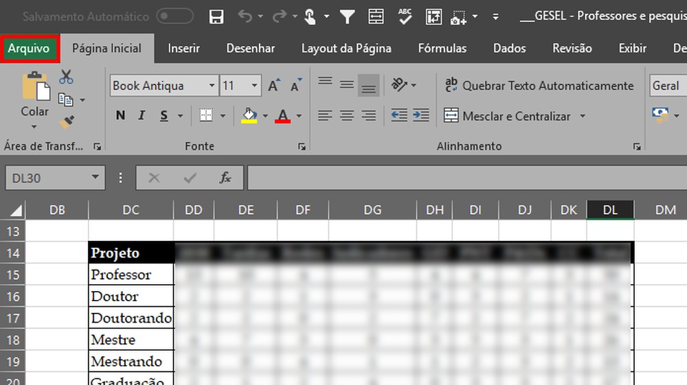 Como personalizar o recurso de AutoCorreção do Excel