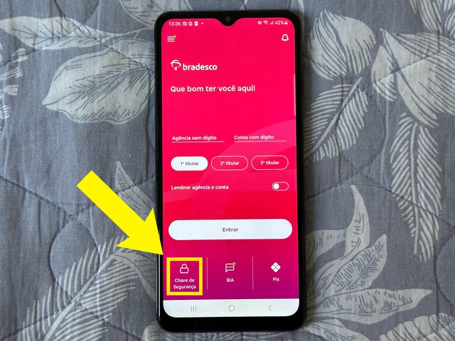 Chave de segurança Bradesco: como transferir código para outro celular
