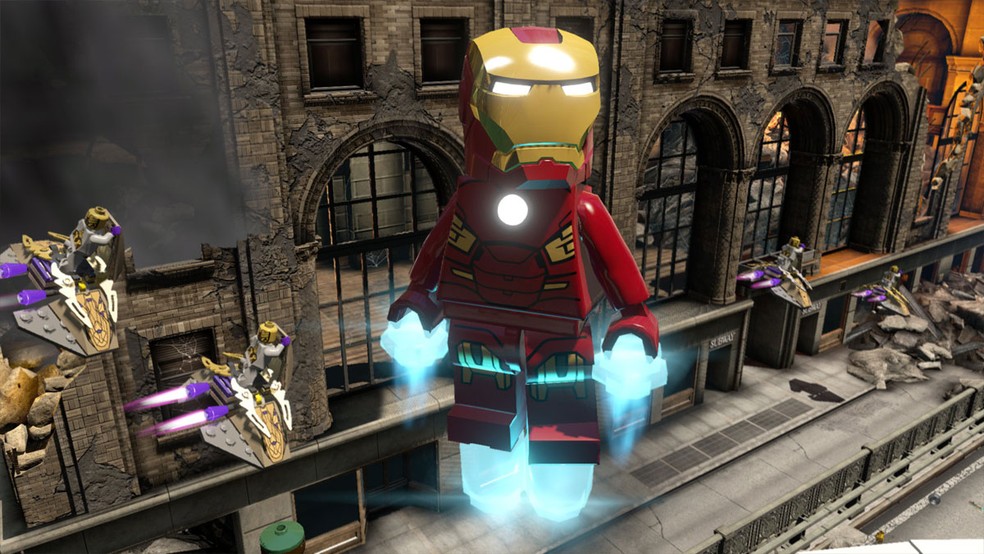 LEGO Marvel's Avengers reconta os eventos dos principais filmes dos Vingadores nos cinemas em formato de LEGO — Foto: Reprodução/Steam
