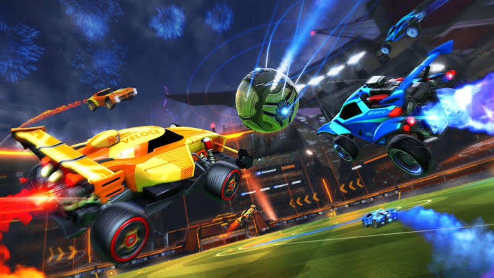 Rocket League mistura o bom e velho futebol com jogos de corrida — Foto: Divulgação/Epic Games