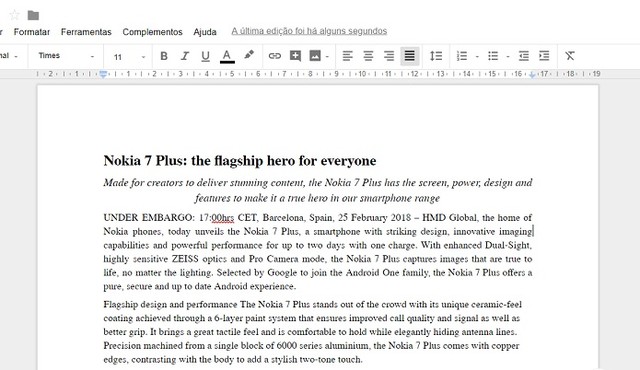 Como editar PDF no Google Docs