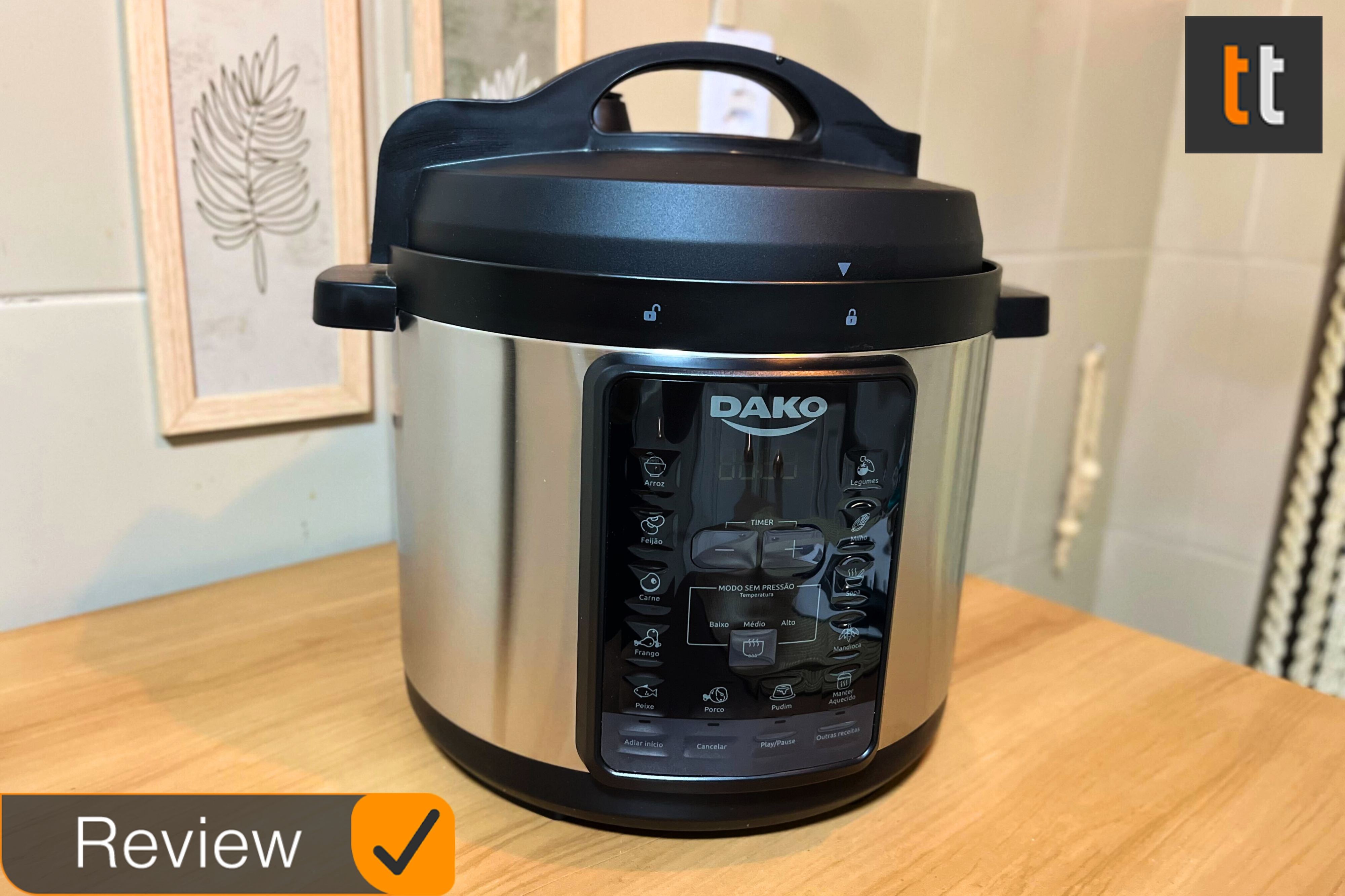 Panela de pressão elétrica Dako 6L surpreende mesmo? Veja review
