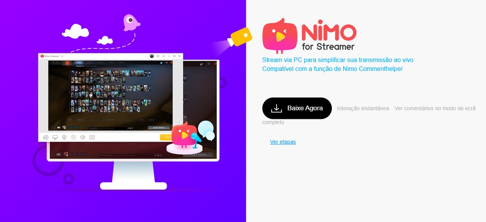 Nimo TV: como fazer download no PC e fazer livestream