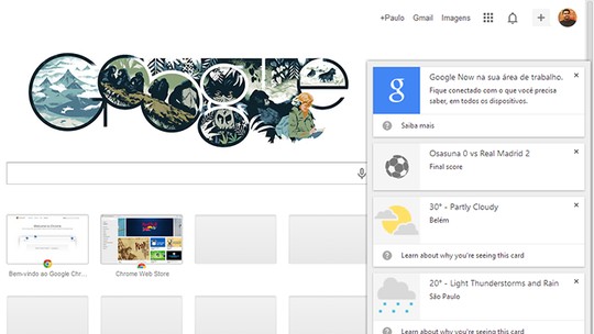 Google Now pode chegar ao Chrome desktop; testes são feitos no Canary