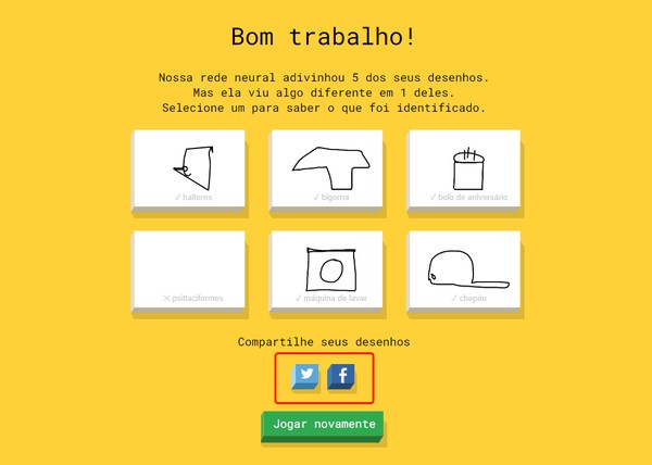 Jogo do Google usa inteligência artificial para adivinhar o que você está  desenhando - Giz Brasil