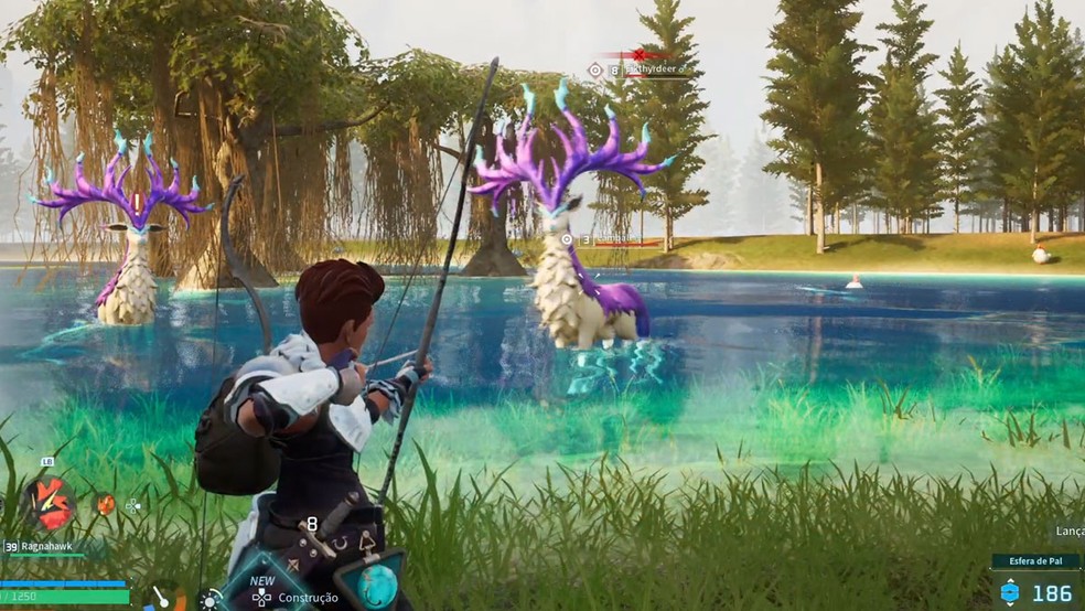 Palworld fez um incrível sucesso em seu lançamento, mas não tem tido muitos jogadores ativos atualmente — Foto: Reprodução/Rafael Monteiro