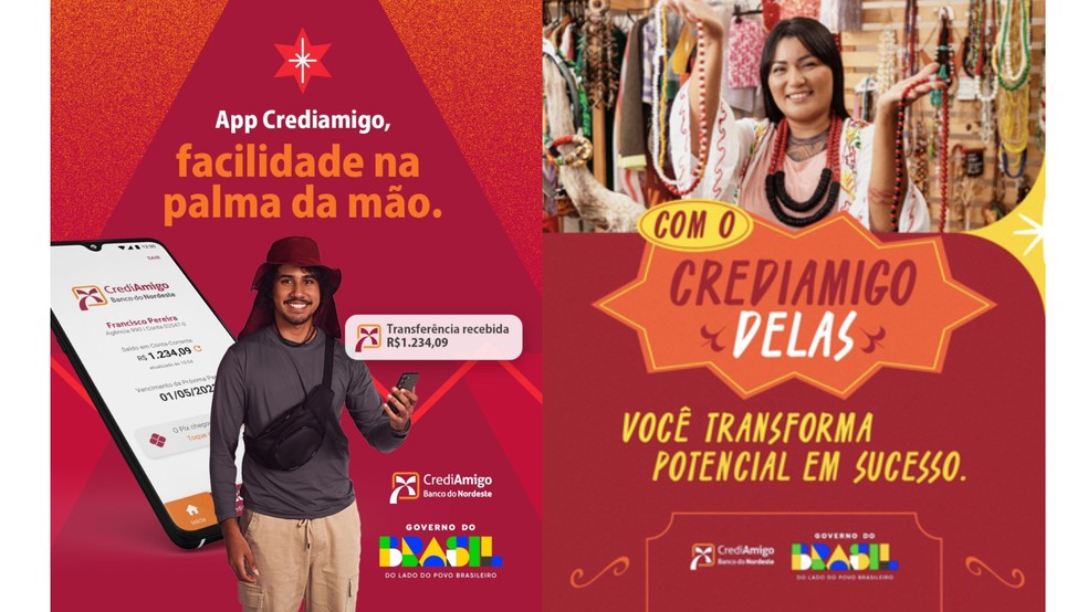  Reprodução/Instagram Crediamigo