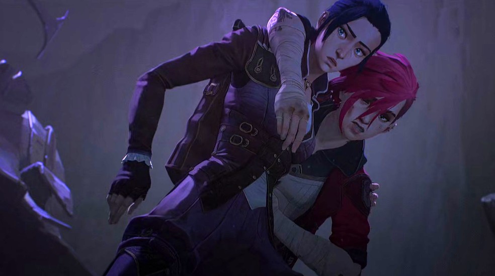 Caitlyn e Vi podem se tornar ainda mais importante uma para a outra — Foto: Reprodução/X/Netflix