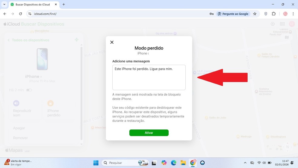  Reprodução/Diego Cataldo