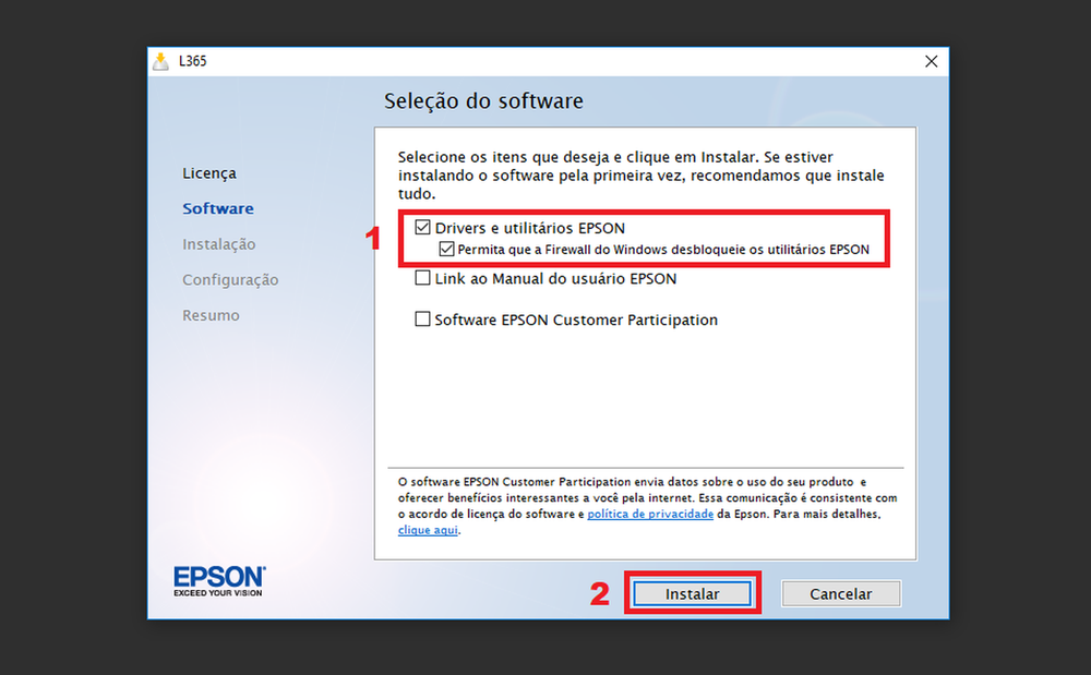 Como configurar o Wi-Fi da impressora Epson EcoTank L365