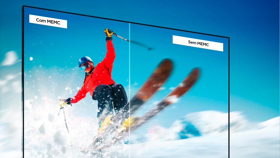 A TCL C635 ter uma taxa de atualização nativa de 60 Hz, mas pode chegar até 120 Hz por conta da tecnologia VRR — Foto: Divulgação/TCL