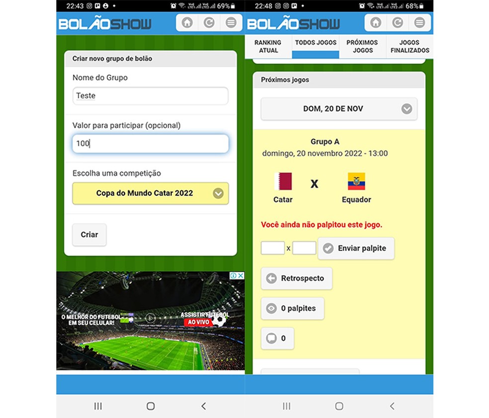 3 melhores sites e apps para organizar o bolão da Copa - Canaltech