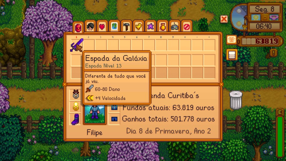  Reprodução/Filipe Curitiba