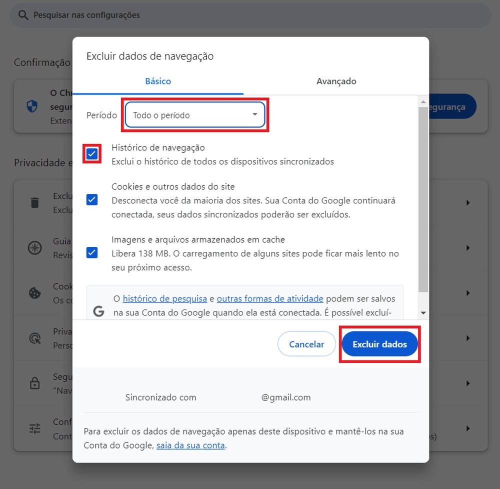 Como Apagar O Histórico De Pesquisas Do Google