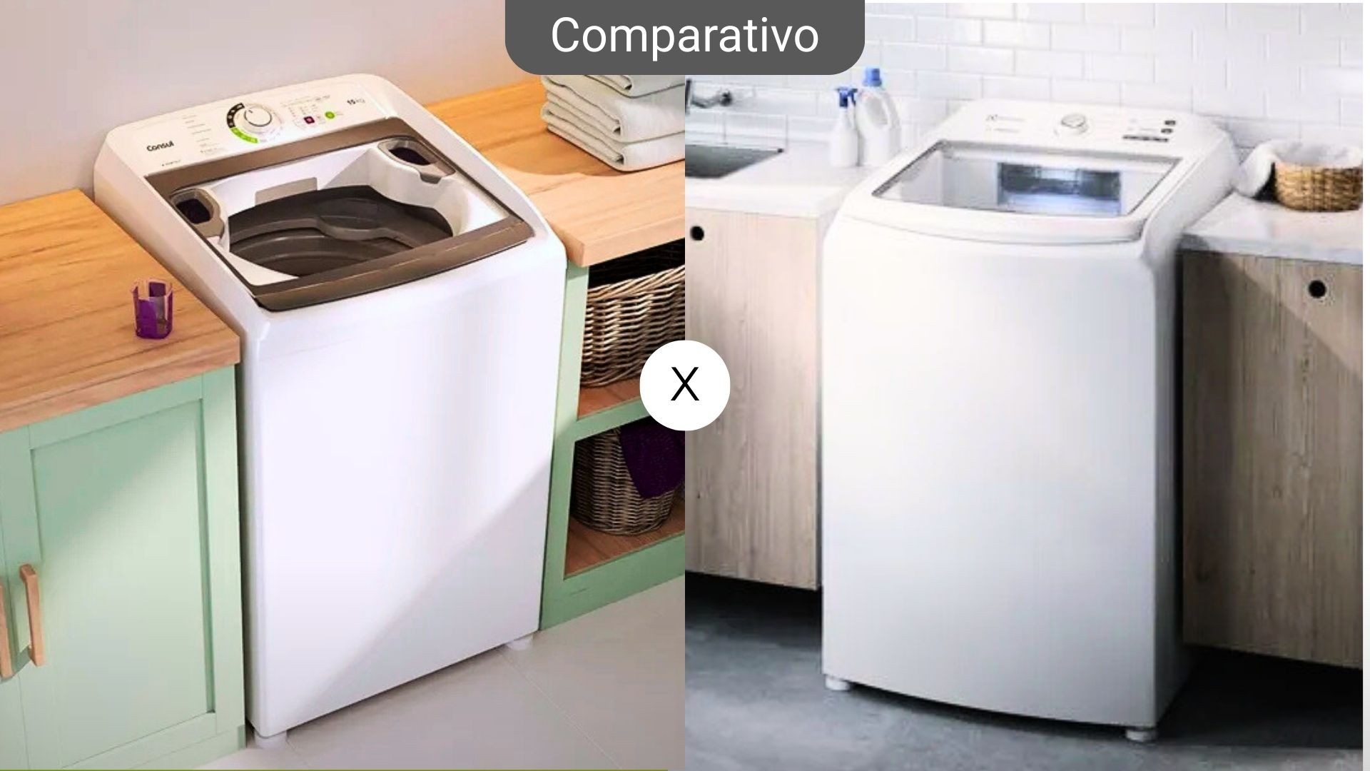 Qual máquina de lavar é melhor: Consul ou Electrolux? Comparamos