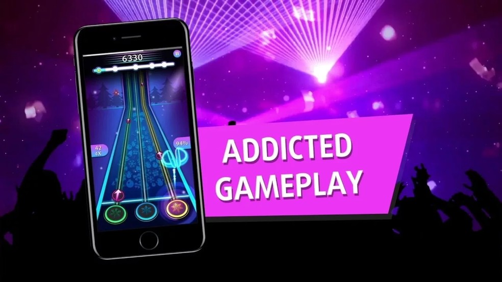 Esse é o MELHOR JOGO MUSICAL para celular?🎵🤔 #jogosdecelular #Beatst
