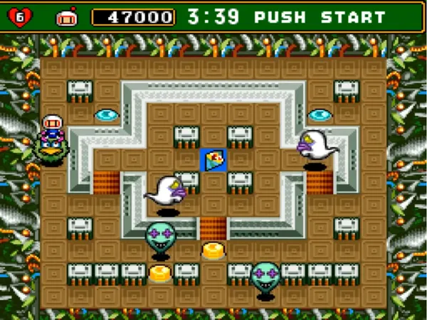 Jogo Super Bomberman 4 - SNES - Sebo dos Games - 10 anos!