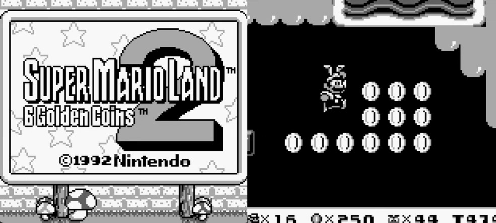 Transformação de Coelho para Mario foi a principal novidade de Super Mario Land — Foto: Reprodução/xRavenXP