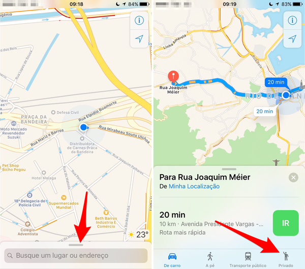 iPhone tem opção prática para pedir Uber direto no Apple Mapas