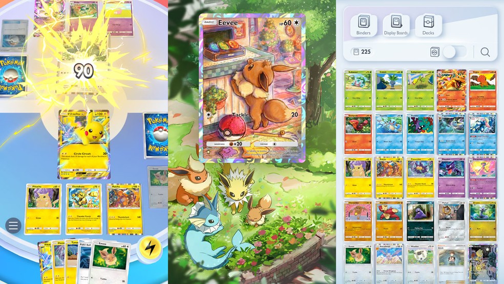 Pokémon Trading Card Game Pocket traz a coleção de cartas dos monstrinhos para seu smartphone — Foto: Reprodução/Google Play Store