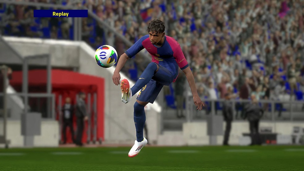 Controle os melhores jogadores do mundo no eFootball — Foto: Reprodução/Google Play Store
