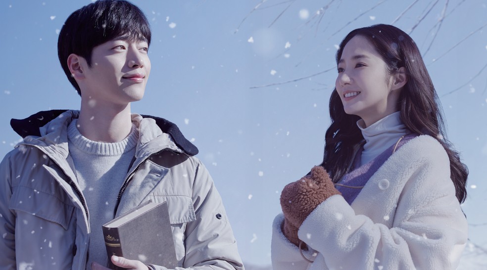 Irei Quando o Tempo Estiver Bom é um dorama natalino estrelado por Park Min-young (A Esposa do Meu Marido) e Seo Kang-joon (Are You Human?) — Foto: Divulgação/Rakuten Viki