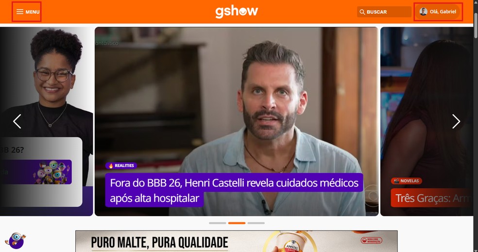  Reprodução/Gabriel Pereira