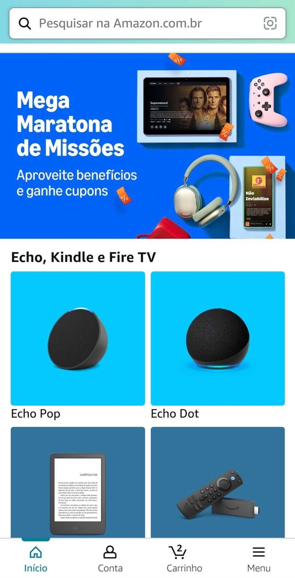  Reprodução/Amazon por Melhores Cartões