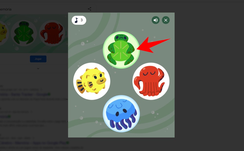 Jogo Da Memória Do Google