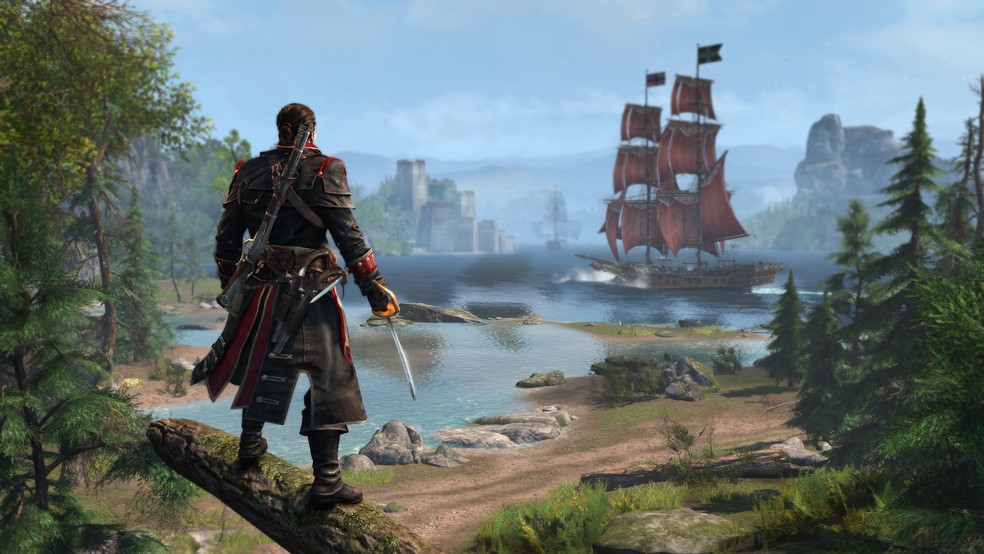 Assassin's Creed: Rogue é focado na história de vingança do jovem Shay Patrick Cormac — Foto: Reprodução/Steam