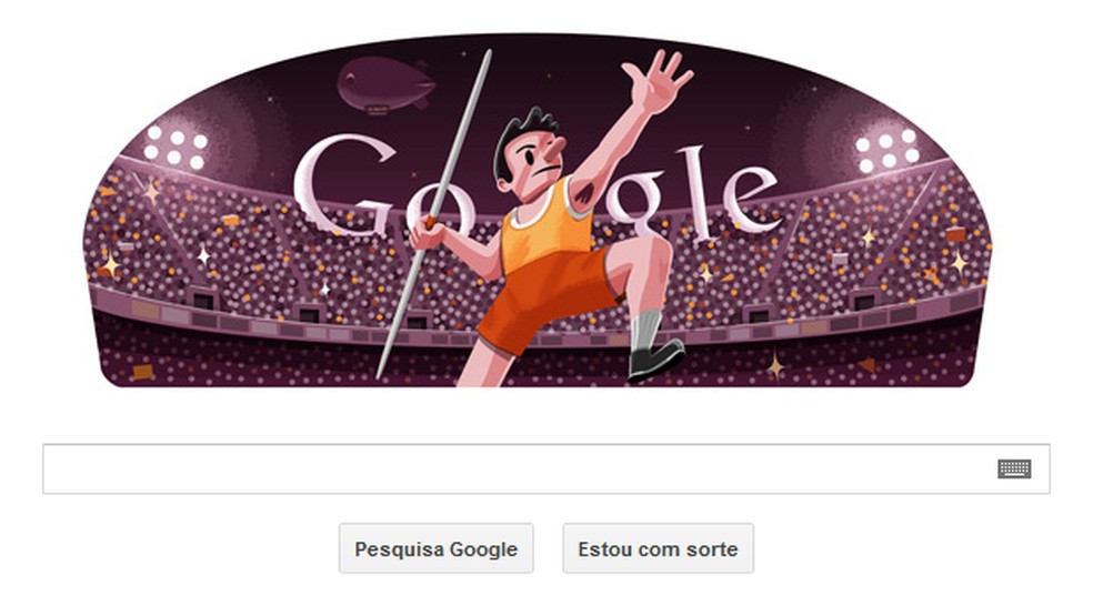 Conheça o Doodle olímpico do Google, game retrô com vários esportes