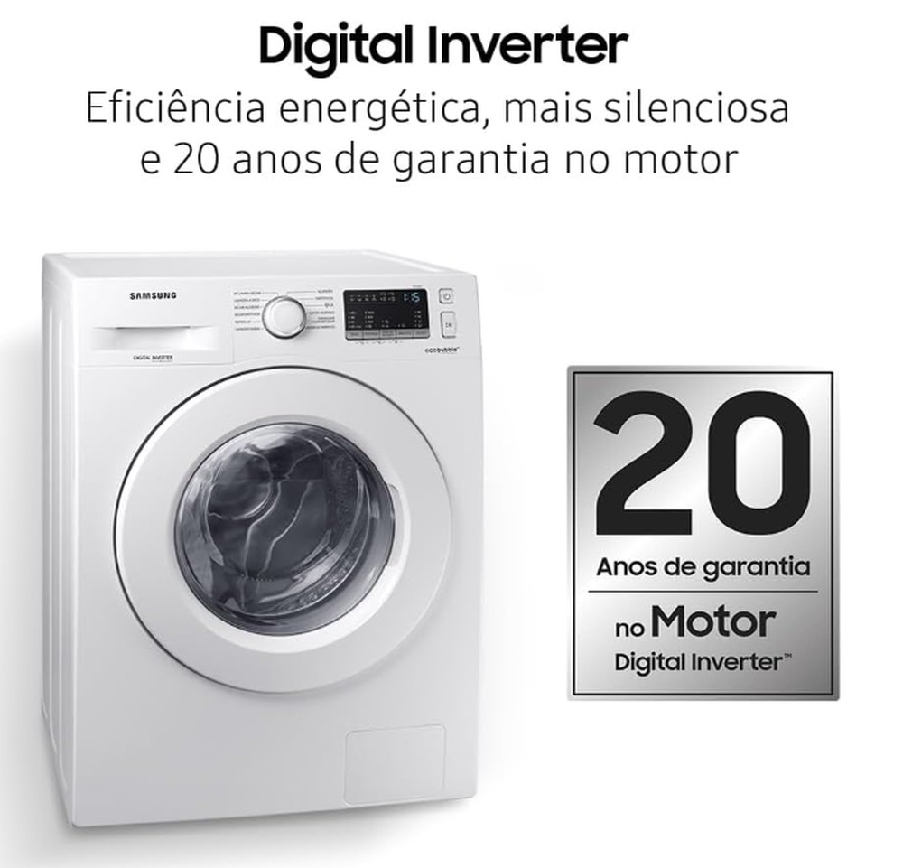 Lava e Seca Samsung WD10M: conheça modelo que já é sucesso do Prime Day