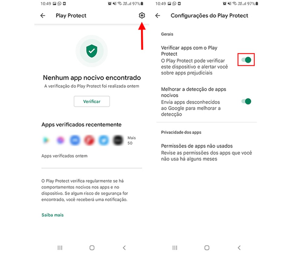 Como Desativar O Google Play Protect
