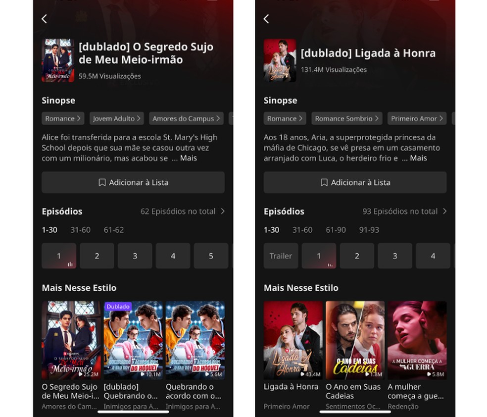  Reprodução/Mariana Tralback