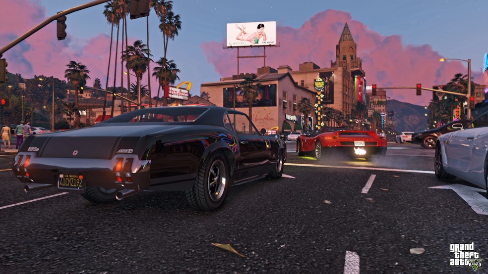 Em GTA 5, é possível desbloquear carros com alguns comandos  — Foto: Divulgação/Rockstar
