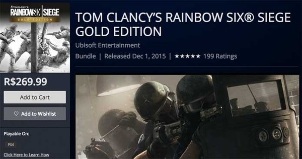 R6 de graça por uma semana no PS4, Xbox One e PC; veja como baixar, rainbow 6