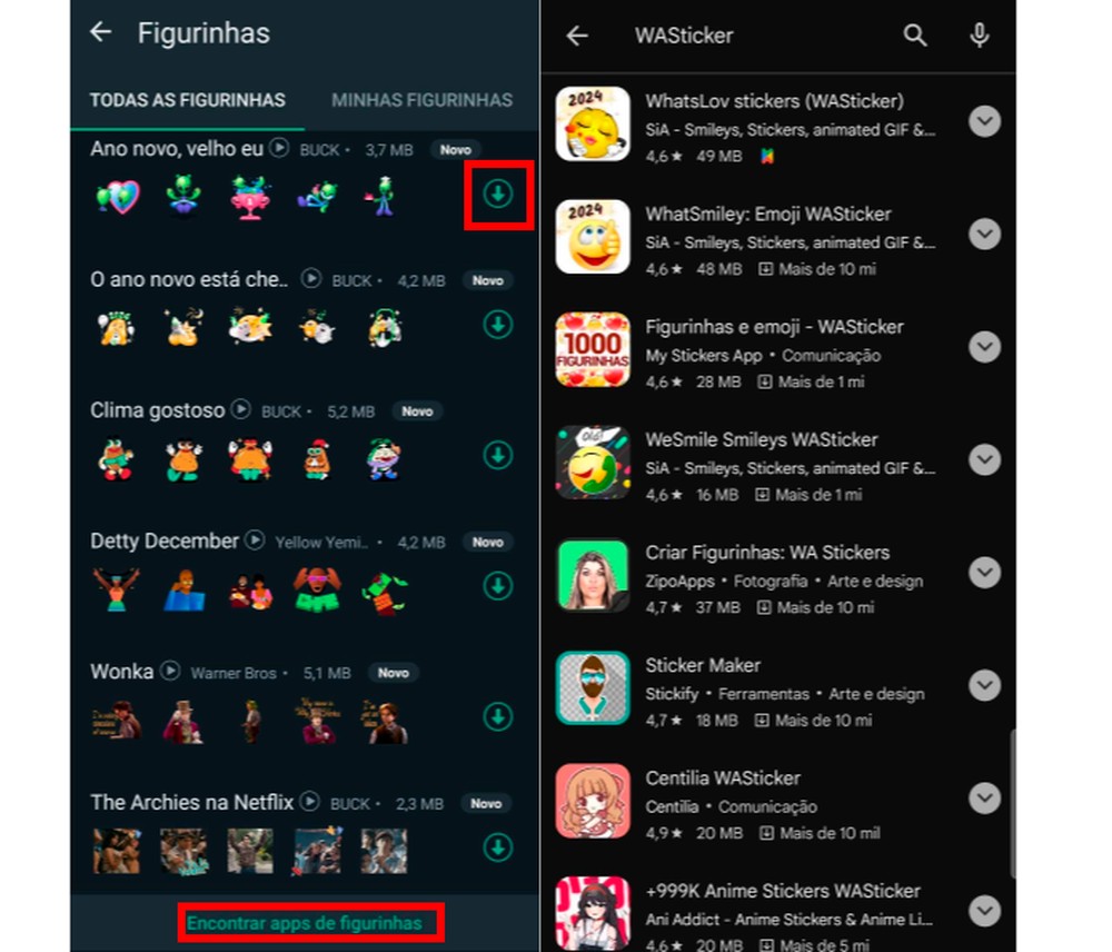 Baixar figurinhas para WhatsApp: veja 3 formas de fazer download