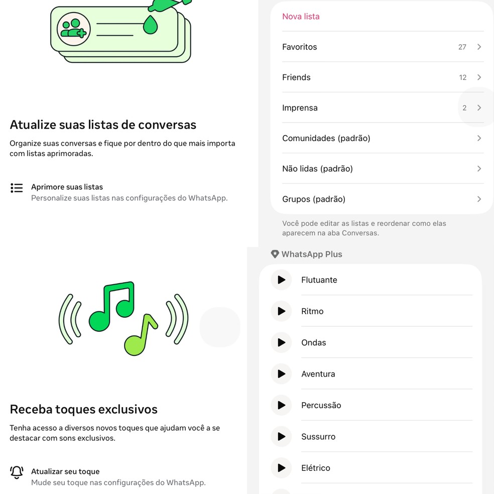  Reprodução/ WhatsApp