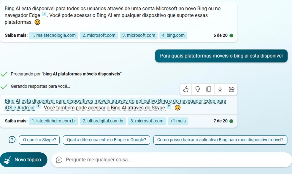 7 truques do Bing com ChatGPT para fazer buscas mais inteligentes