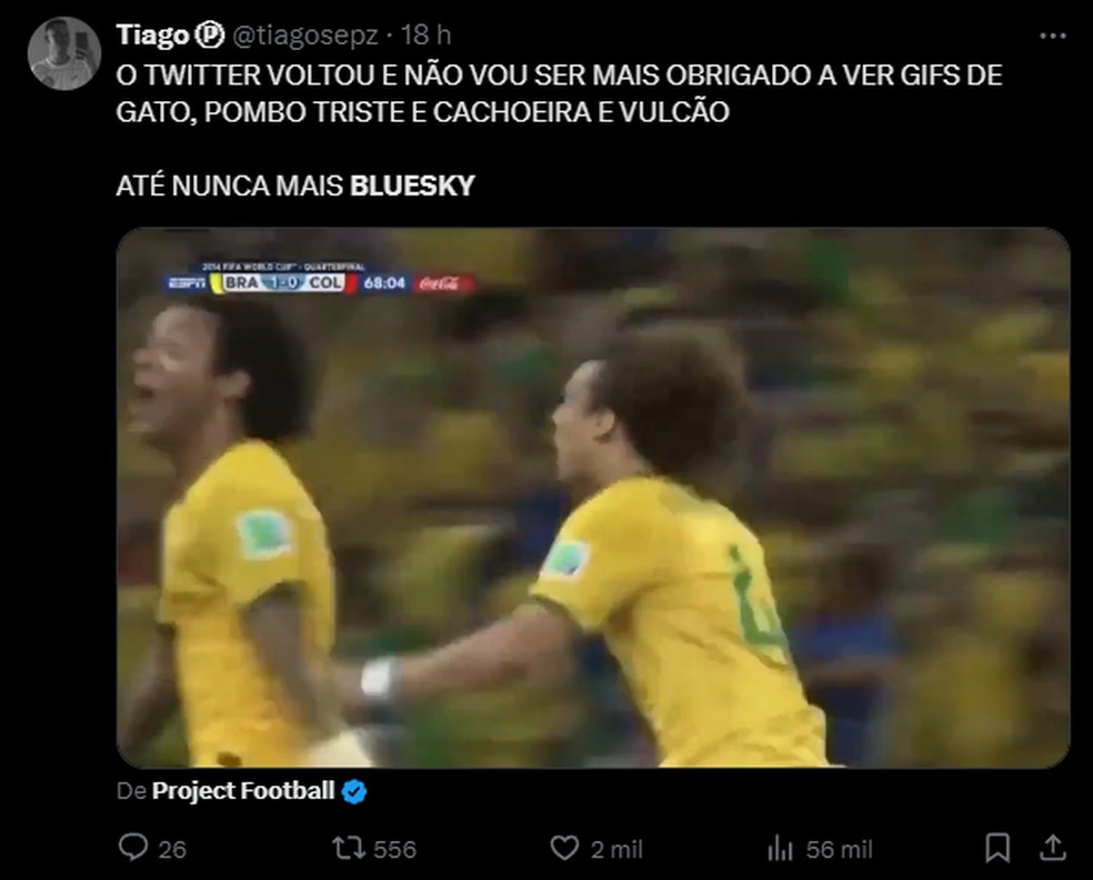 Usuários brasileiros já conseguem postar no X (Twitter) — Foto: Reprodução/X