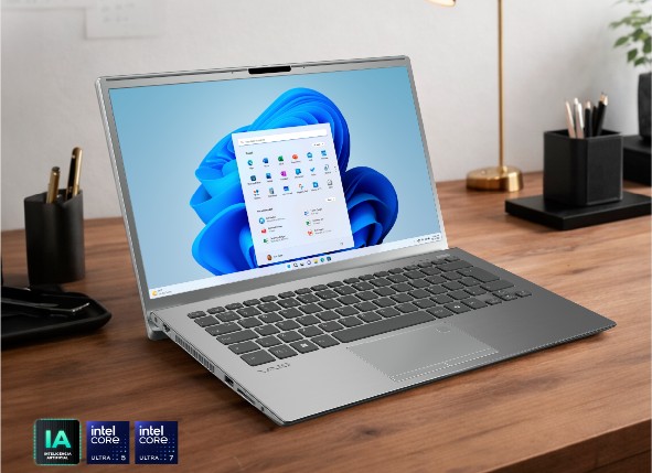 VAIO lança notebook com Intel Core Ultra e bateria que promete até 10 horas
