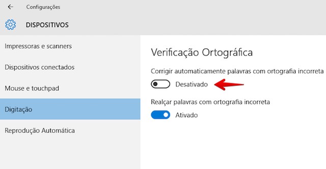 Como Desativar O Corretor
