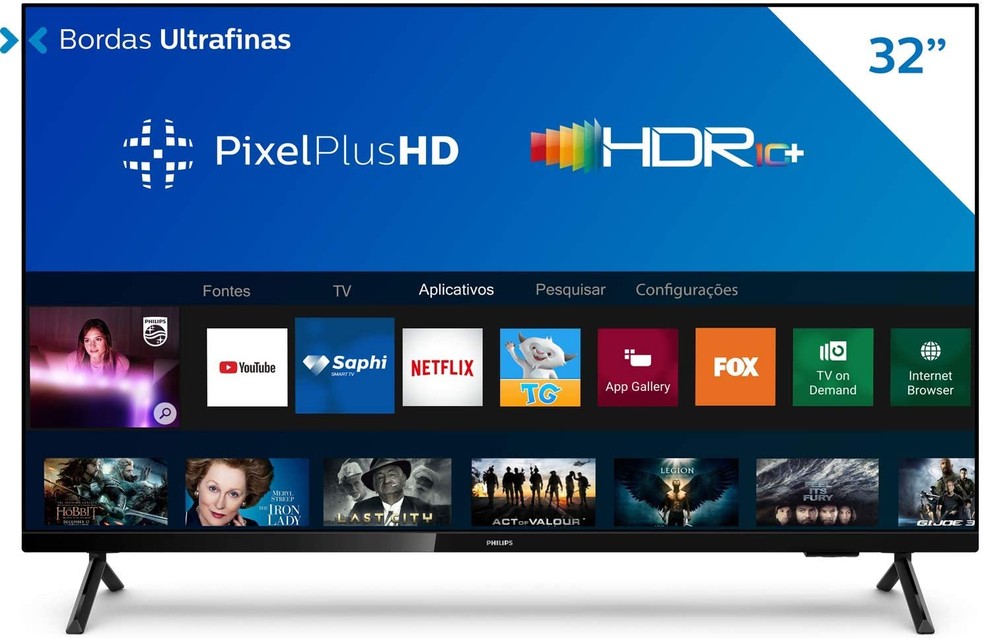 Seis smart TVs à venda no Brasil por até R$ 1,5 mil