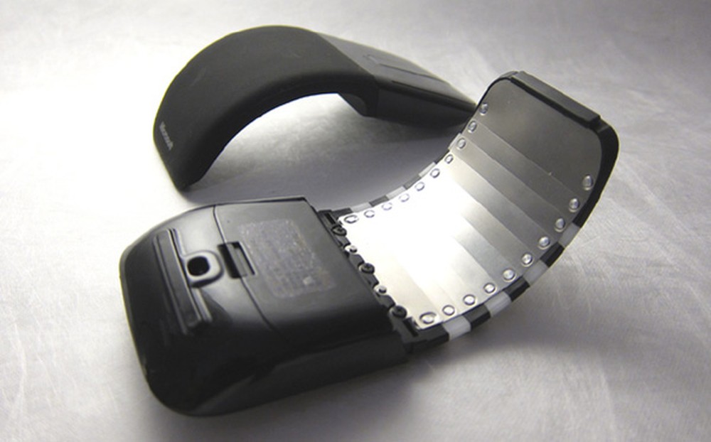 Conceito de um mouse flexível