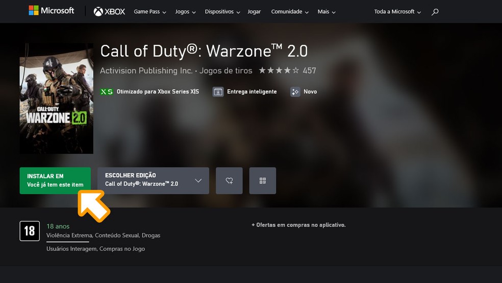 Baixando Call of Duty Warzone a 500Mbps no PS4 