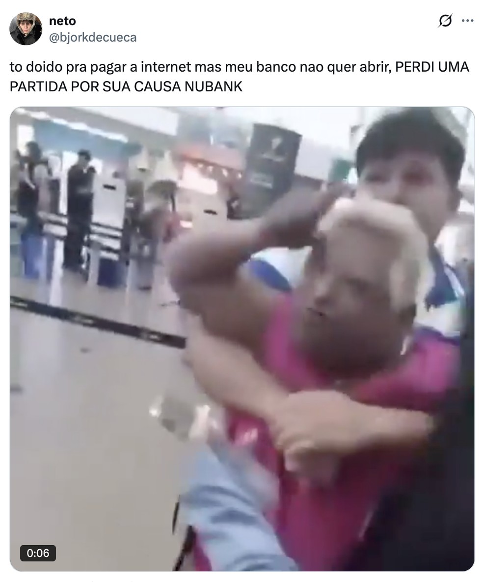  Reprodução/X @bjorkdecueca