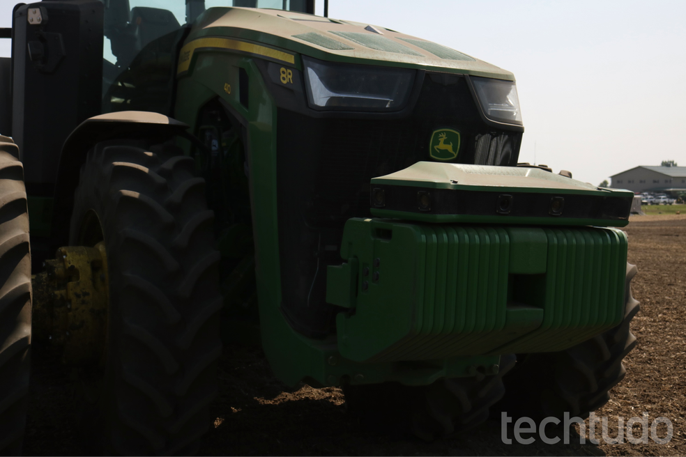 Trator autônomo da John Deere — Foto: Divulgação/TechTudo